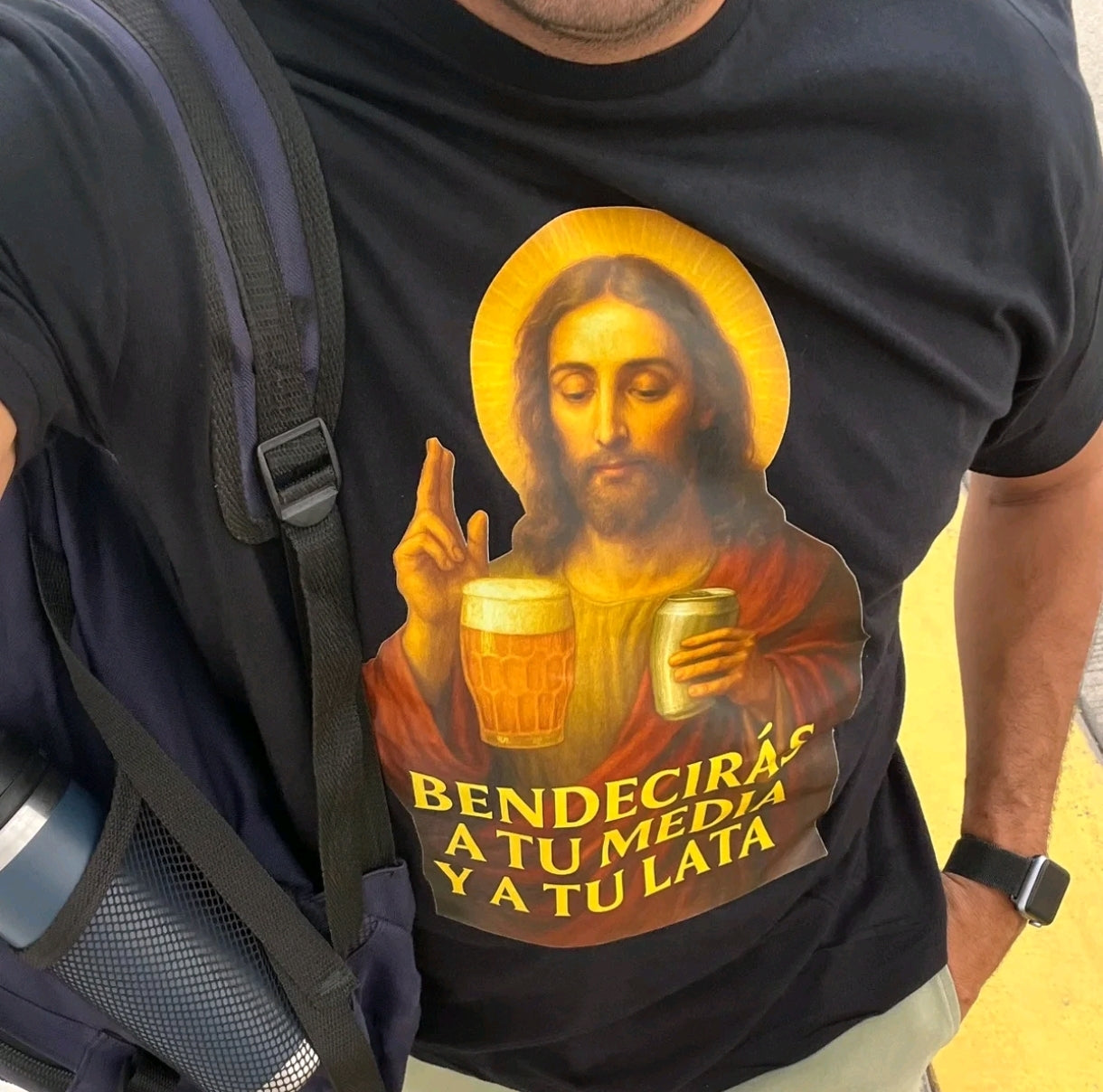 Camiseta BENDECIRÁS A TU MEDIA Y A TU LATA